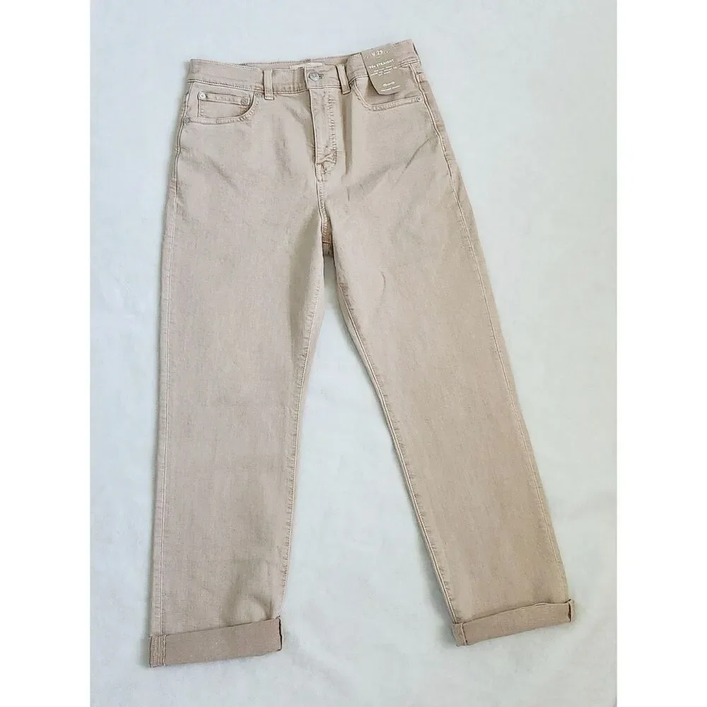 Madewell 90s straight high rise khaki pants
